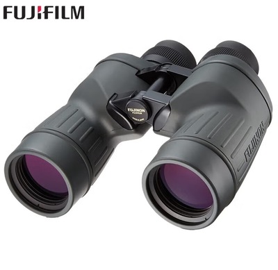 海上巡逻罗盘望远镜富士望远镜10X50FMTR-SX高倍高清便携款